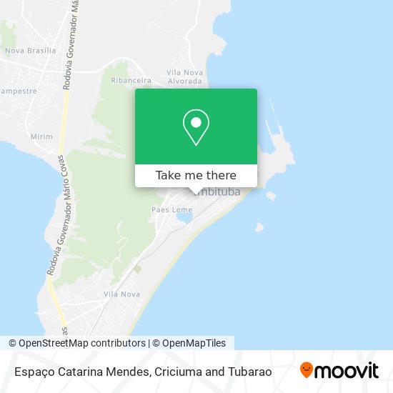 Espaço Catarina Mendes map