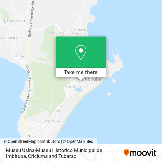 Museu Usina-Museu Histórico Municipal de Imbituba map