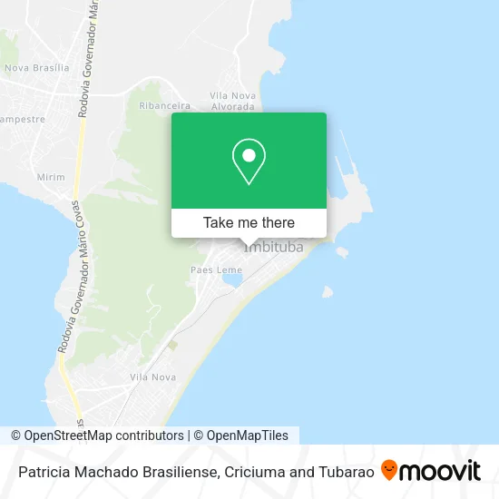 Patricia Machado Brasiliense map