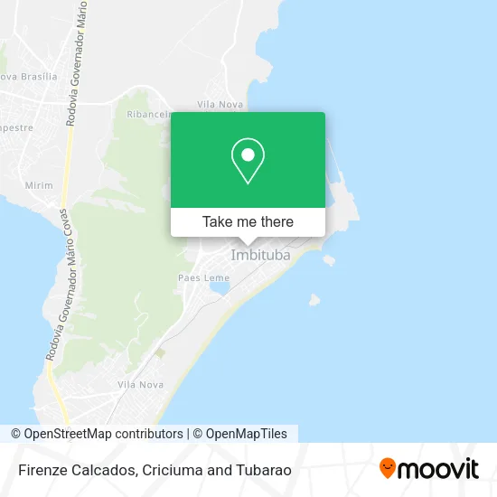 Firenze Calcados map