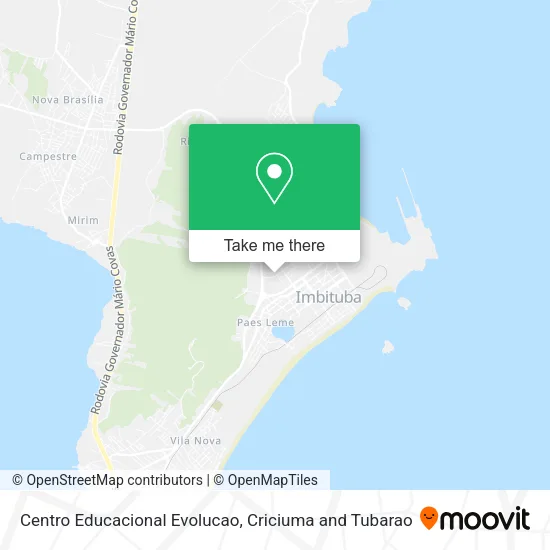 Centro Educacional Evolucao map