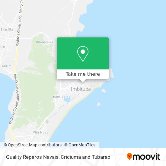 Quality Reparos Navais map