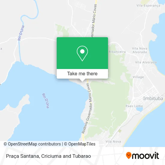 Praça Santana map