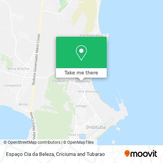 Espaço Cia da Beleza map