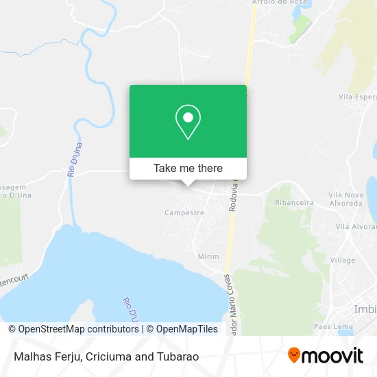 Malhas Ferju map