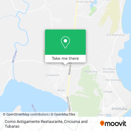 Como Antigamente Restaurante map