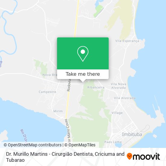 Dr. Murillo Martins - Cirurgião Dentista map