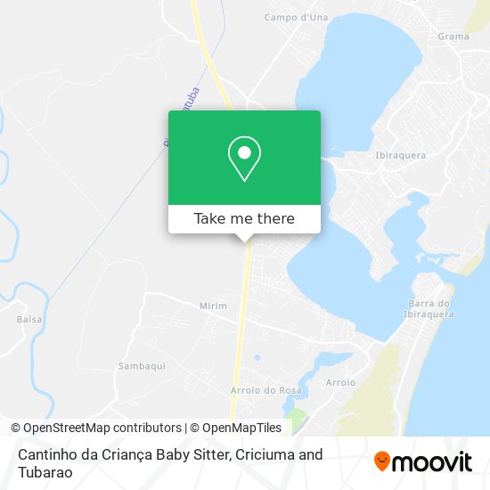 Cantinho da Criança Baby Sitter map