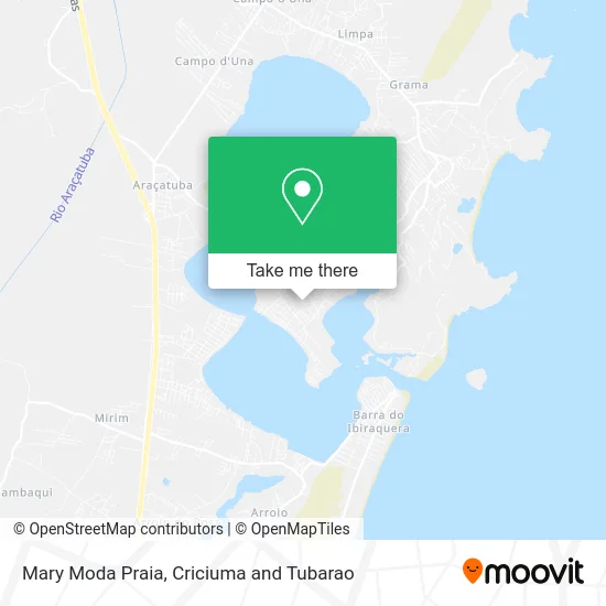 Mary Moda Praia map