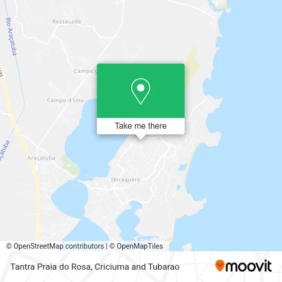 Tantra Praia do Rosa map