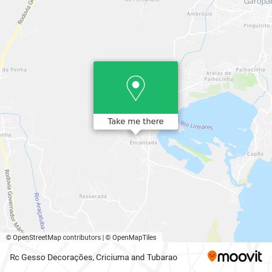 Rc Gesso Decorações map