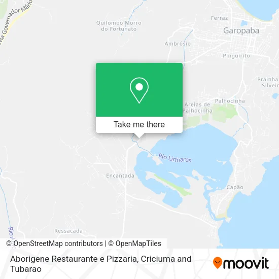 Aborigene Restaurante e Pizzaria map