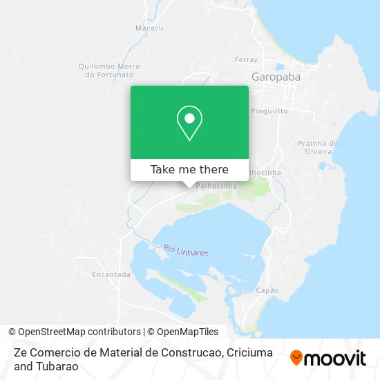 Ze Comercio de Material de Construcao map