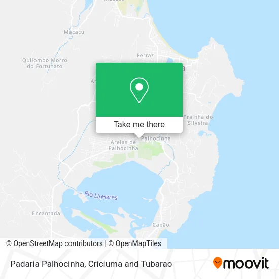 Padaria Palhocinha map