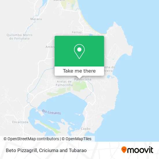 Beto Pizzagrill map