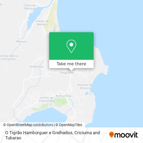 O Tigrão Hambúrguer e Grelhados map