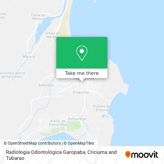 Radiologia Odontológica Garopaba map