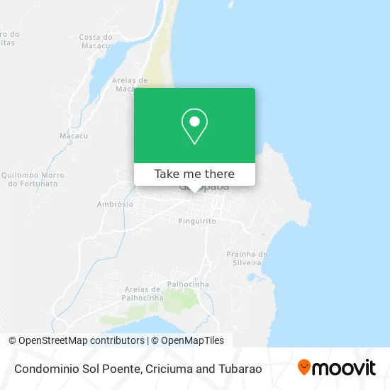 Condominio Sol Poente map