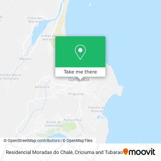 Residencial Moradas do Chalé map