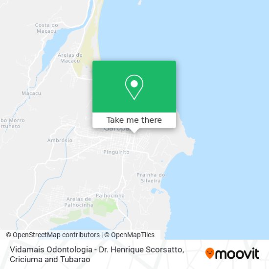 Vidamais Odontologia - Dr. Henrique Scorsatto map