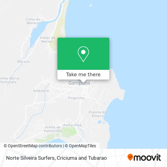 Norte Silveira Surfers map
