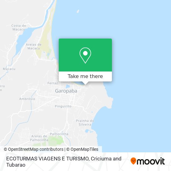 ECOTURMAS VIAGENS E TURISMO map