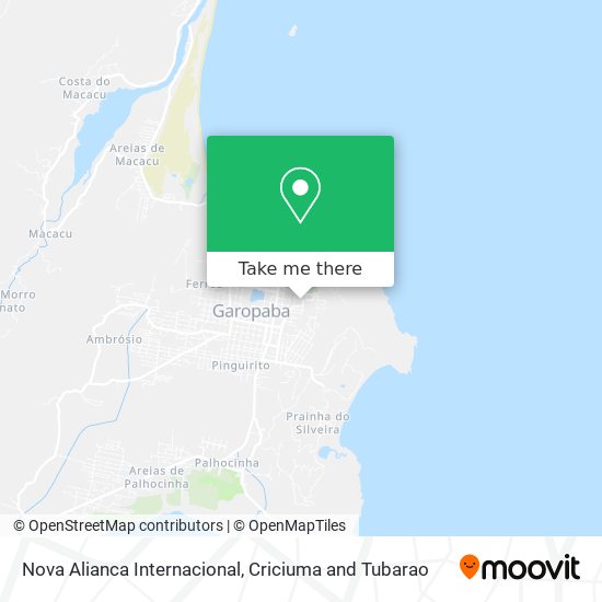 Nova Alianca Internacional map