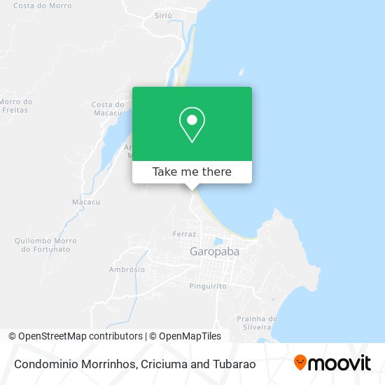 Condominio Morrinhos map