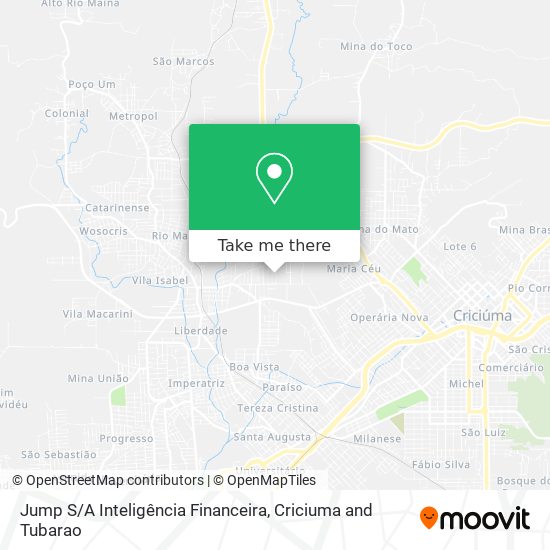 Jump S / A Inteligência Financeira map