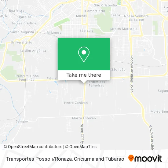 Transportes Possoli/Ronaza map