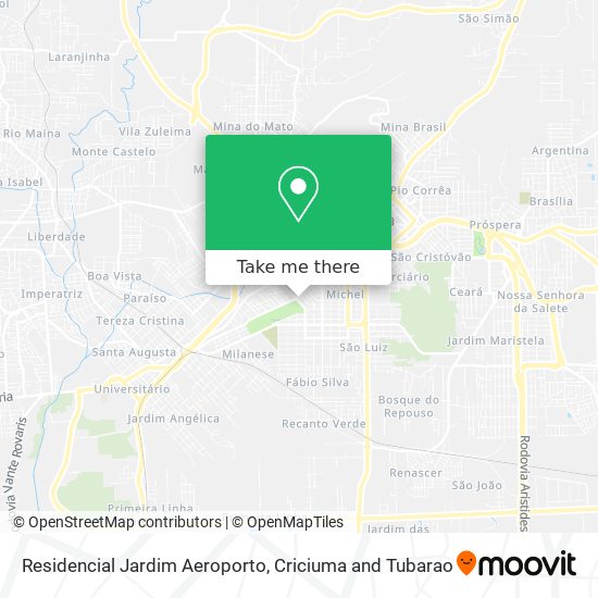 Residencial Jardim Aeroporto map