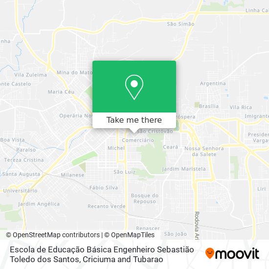Escola de Educação Básica Engenheiro Sebastião Toledo dos Santos map