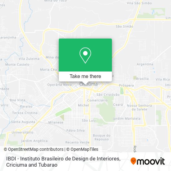 IBDI - Instituto Brasileiro de Design de Interiores map