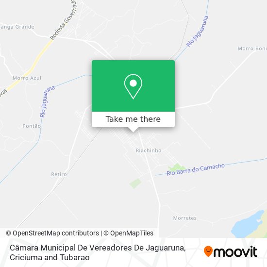 Câmara Municipal De Vereadores De Jaguaruna map