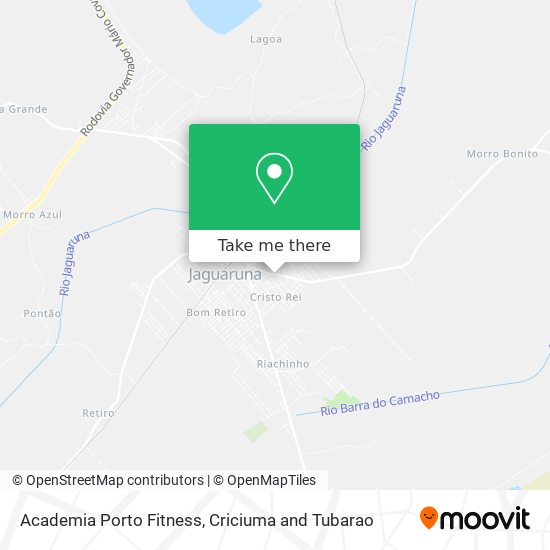 Academia Porto Fitness map