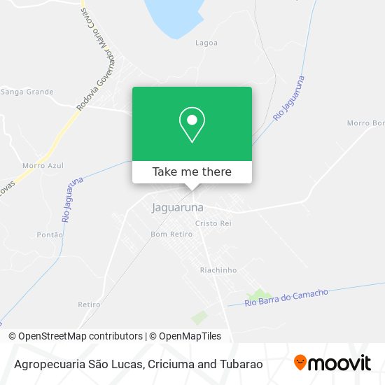 Agropecuaria São Lucas map