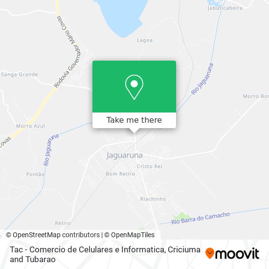 Tac - Comercio de Celulares e Informatica map