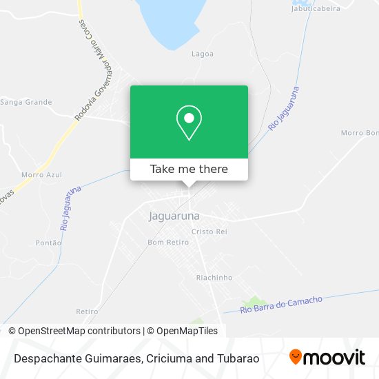Despachante Guimaraes map