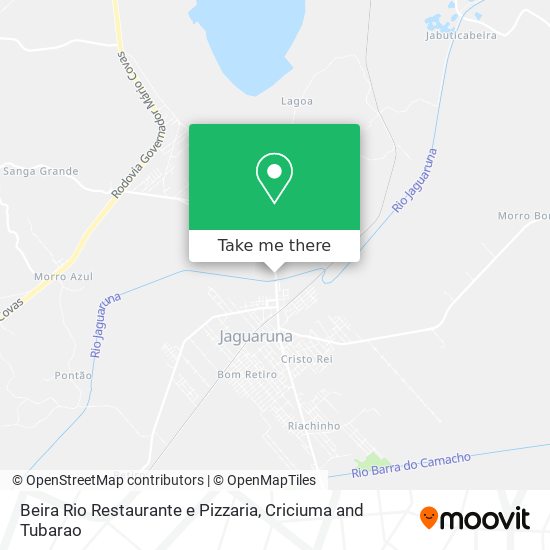 Beira Rio Restaurante e Pizzaria map