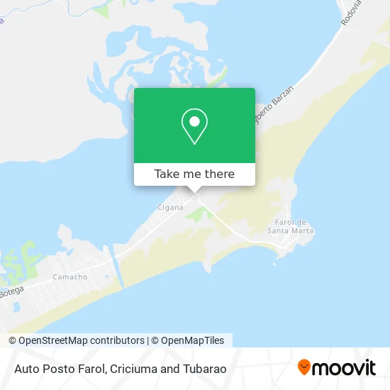 Auto Posto Farol map