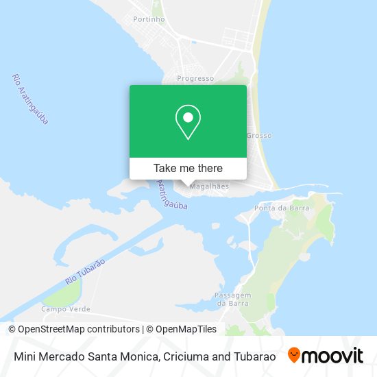 Mini Mercado Santa Monica map