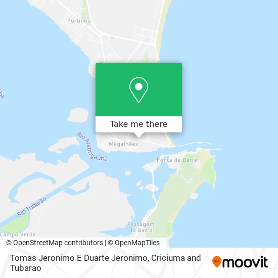 Tomas Jeronimo E Duarte Jeronimo map