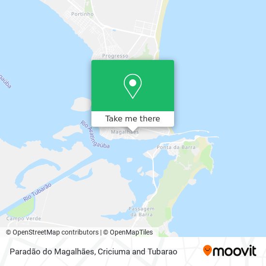 Paradão do Magalhães map