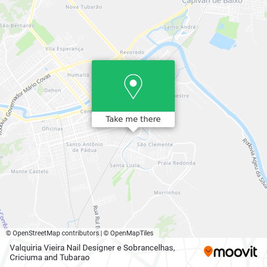 Valquiria Vieira Nail Designer e Sobrancelhas map