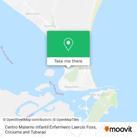 Centro Materno Infantil Enfermeiro Laercio Foss map