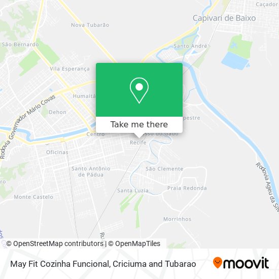 May Fit Cozinha Funcional map