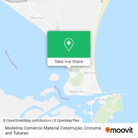 Medeiros Comércio Material Construção map