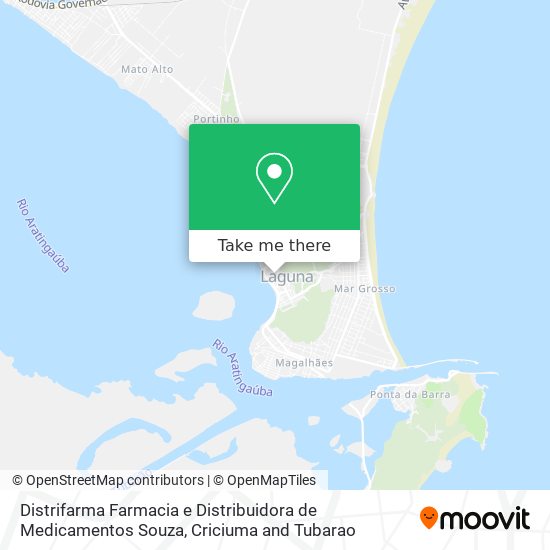 Distrifarma Farmacia e Distribuidora de Medicamentos Souza map