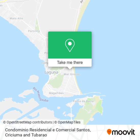 Condominio Residencial e Comercial Santos map