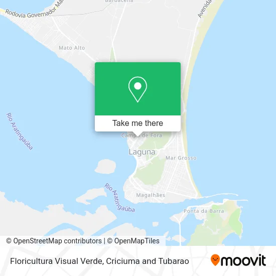 Floricultura Visual Verde map